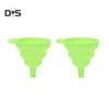 SW 2Pcs Silicone Foldable Heat Resistant Funnels Oil Liquid Transfer Kitchen Tool