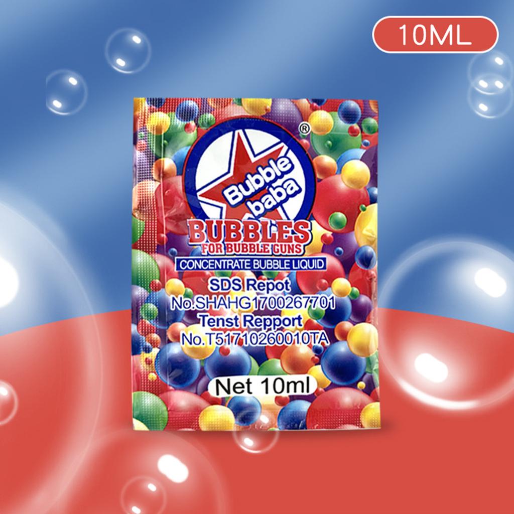 5PCS 10mL Bubble Liquid Bubble Concentrated Solution for Bubble Machine Bubble Refill