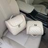 Travel Simple Fashion Cosmetic Bag Large Capacity Large Embroidered Thread Rhombus Hooked Wash Bag Cosmetic Bag Storage Bag