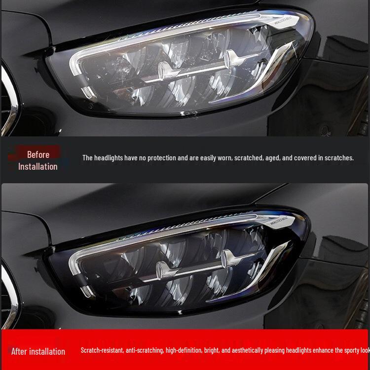 Toyota Corolla CROSS (21-26) Smoked Transparent Headlight Film - TPU