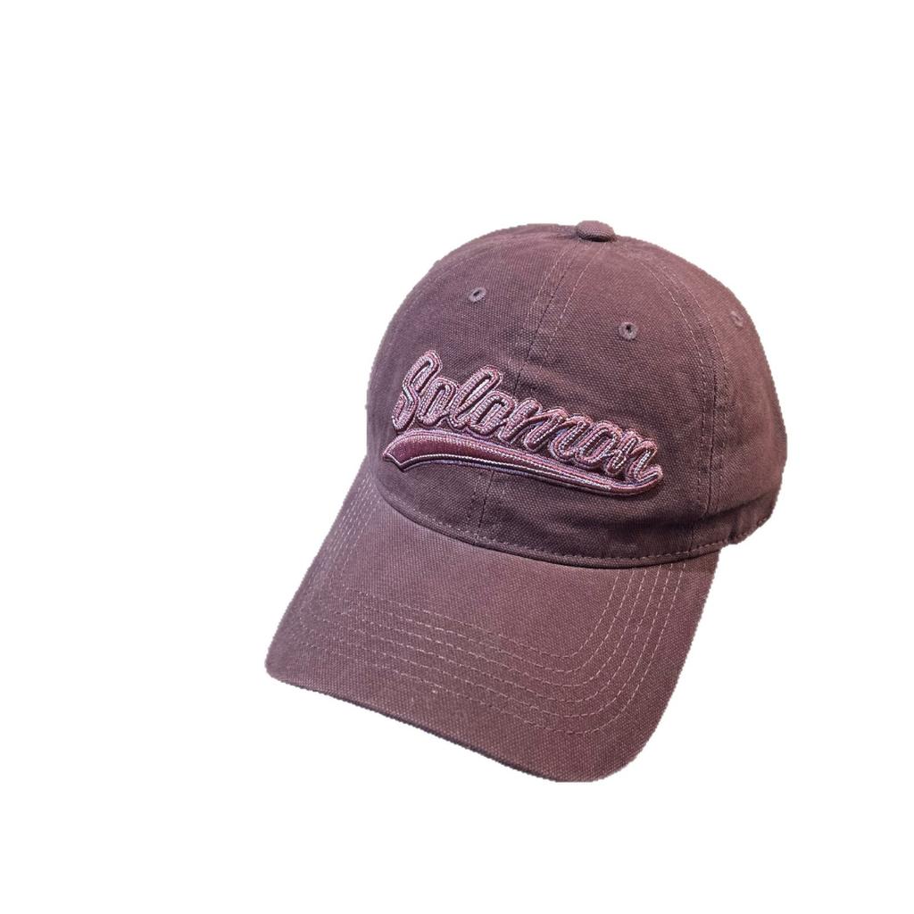 Early Autumn Three-Dimensional Embroidery Letter Baseball Cap Youth Versatile Street Daily Canvas Cap