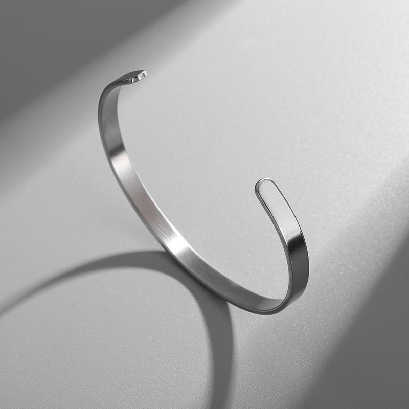 Bracelet Stainless Steel Animal Pattern Mother Bear Bracelet Love Hollow Stainless Steel Bracelet