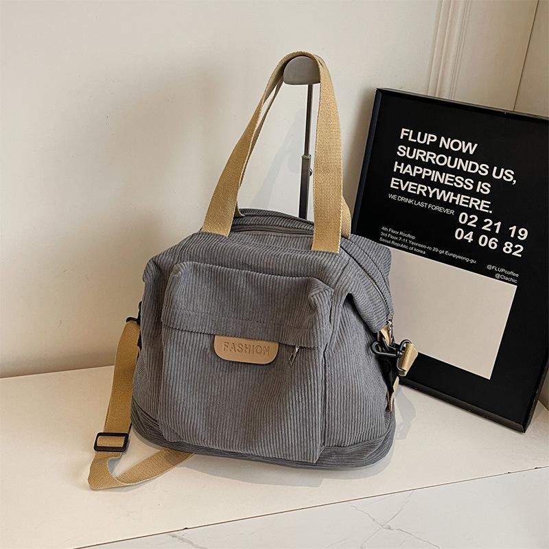 

Новая осенне-зимняя вельветовая сумка для женщин Простая сумка через плечо в форме ракушки Сумка через плечо