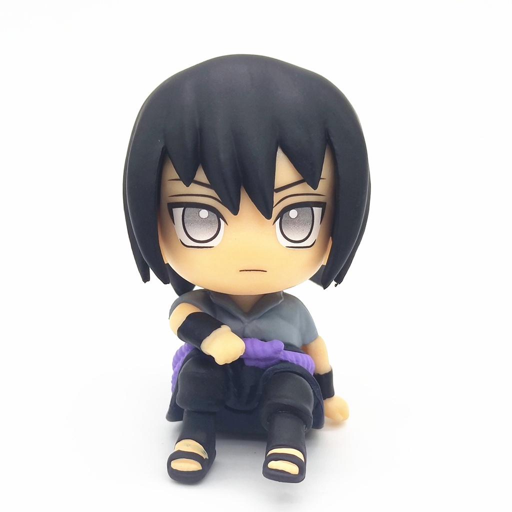 Cute Q Version Sitting Naruto Kakashi Sasuke Itachi Car Decoration