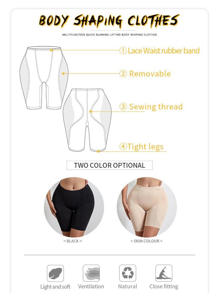Women's Mid-Waist Tummy Control Shaping Thong with Hip Lift and Open Butt Cincher - Plus Size