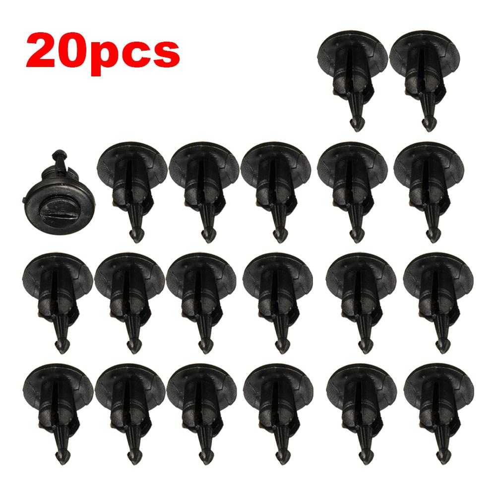 10/20Pcs Car Fasteners Bumper Fender Push Trim Clip Hole Rivets Screw Clips For Renault Clio Laguna Megane Universal