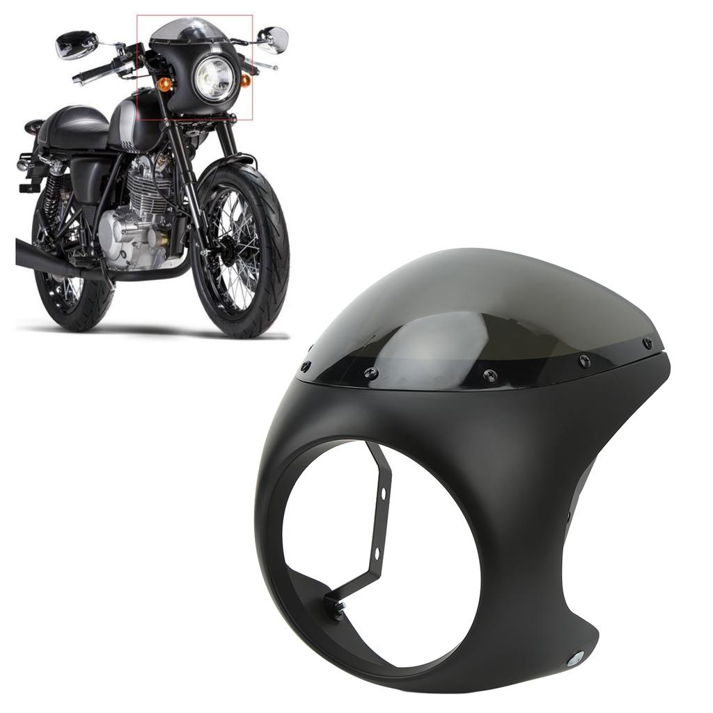 7in Motorcycle Headlight Fairing     Aging Resistant   Fit for Round Headlights Motorbike