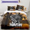 3pcs Nash Tackle1 pattern bedding set duvet cover set includes duvet cover &pillowcases, perfect all season bedroom decoration & gift