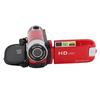 Video Camera with 2.4 Inch Color Screen Fill Light 16MP 1080P 16X Digital Zoom Anti Shake Loop Video Recording