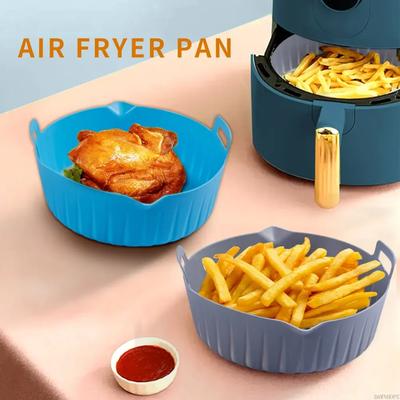 1pcs Reusable Air Fryer Oven Baking Tray Silicone Bakery Mat for Home Baking Tools