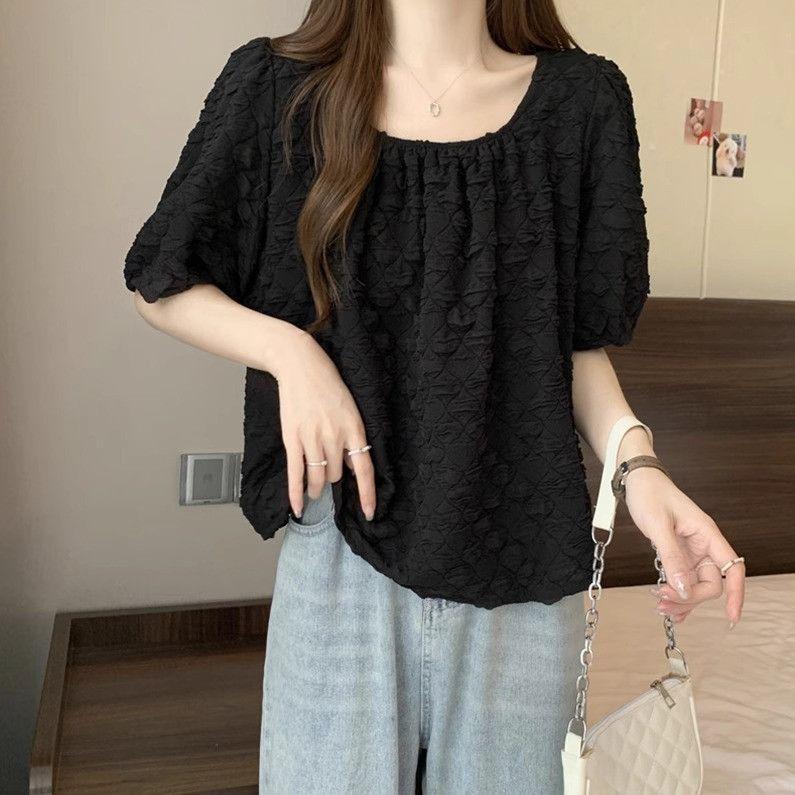 Summer Short Sleeved T-shirt Women's Design Niche Slimming Versatile Top