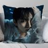 Jungwon Pop Singer Pillow Case Square Pillow Bedroom Sofa Leisure Comfort Cushion Car Living Room Home Decoration 40X40