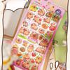 2 pcs/lot Capybara Enjoy Life Cartoon Drop 3D Relief Stickers Scrapbooking DIY Journaling Stationery Diary Decor Cute Stickers