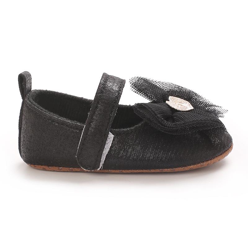 Infant Princess Bow Shoes: Soft Sole for 0-1 Year Old, Spring/Autumn