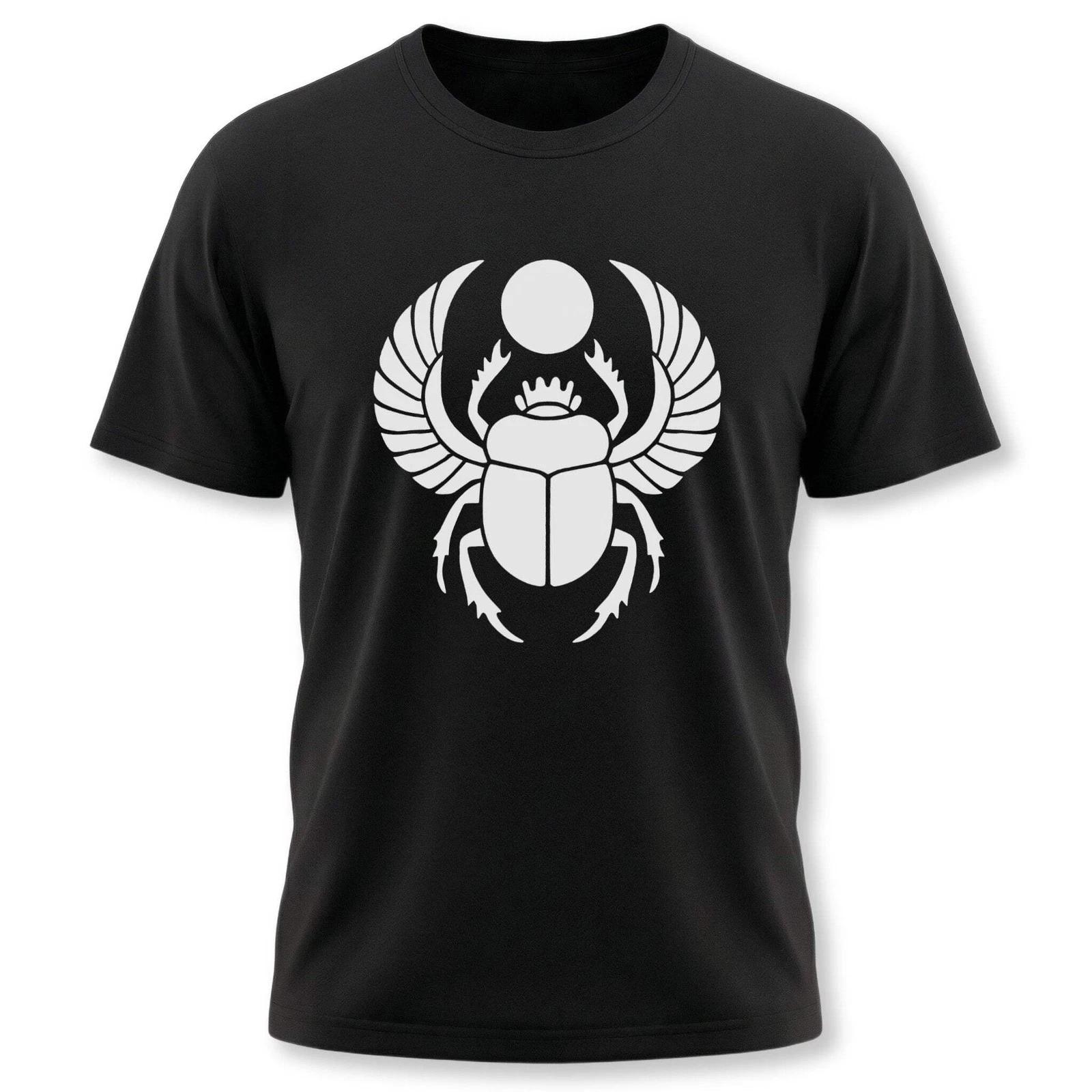 Khepri Scarab Beetle Ancient Egyptian T-Shirt | Unisex Graphic Symbol Tee XXL