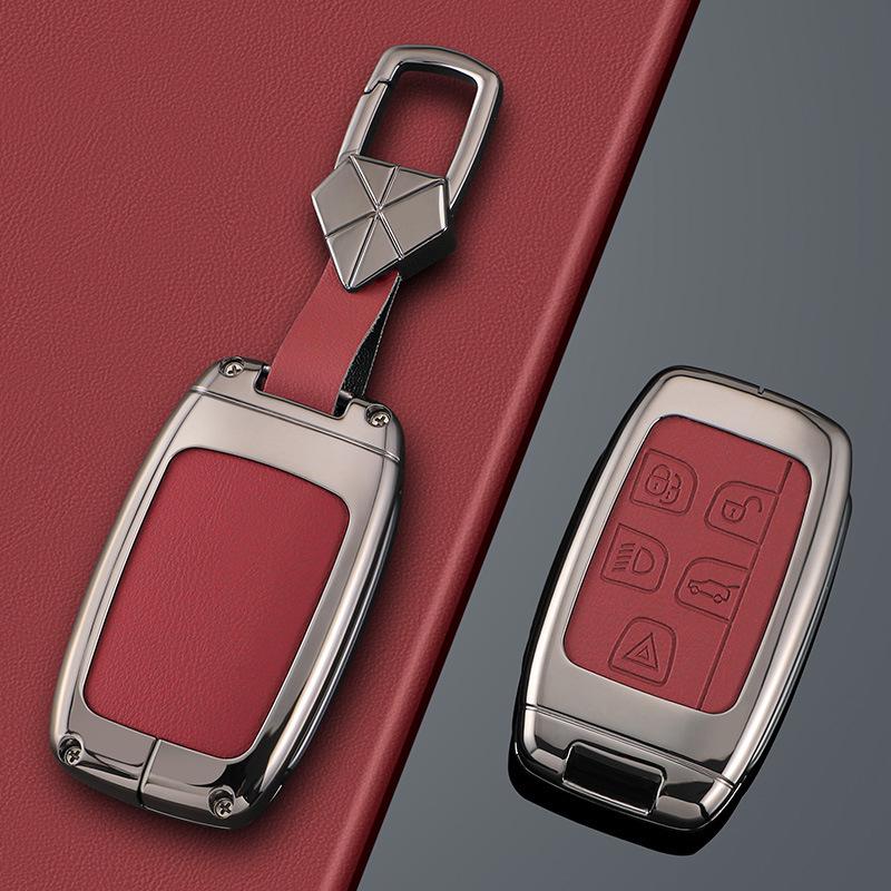 Luxury Key Case for Land Rover: Compatible with Range Rover, Defender, Evoque, Discovery Sport, and Velar Models