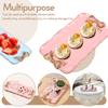 3 Pcs Resin Decorative Tray Bow Jewelry Tray Dessert and Cake Storage Trays Vintage Necklaces Earrings Display Plate for Women