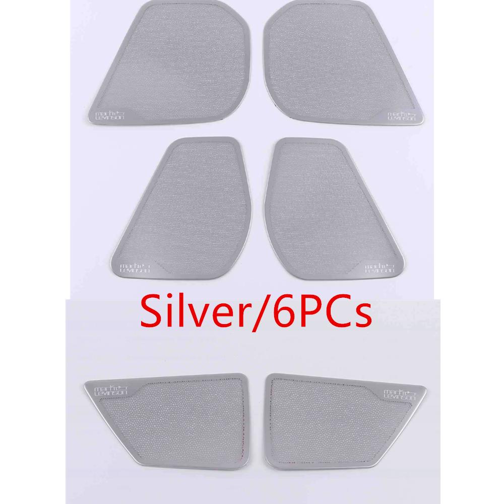For Lexus NX 250 260 350h 350 F   2024 Stainless Steel Car Inner Door Audio Speaker Covers Stereo Trim Stickers 4Pcs