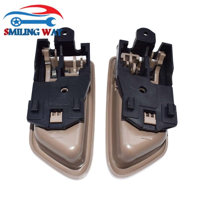 ide Interior Door Handle Front or Rear Left Driver or Right Passenger For Toyota Camry 1997 1998 1999 2000 2001 Beige Grey