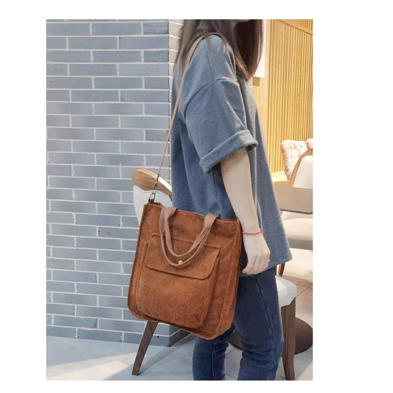 Simple Versatile Literary Large-capacity Shoulder Crossbody Bag