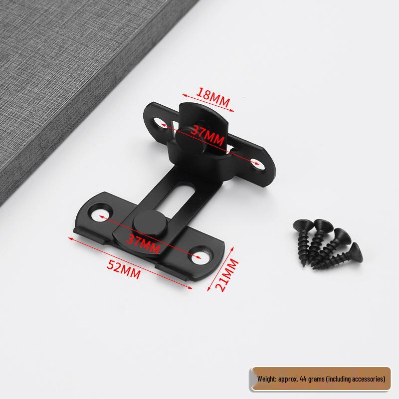 90° Stainless Steel Anti-Theft Door Latch for Barn & Pet Cage