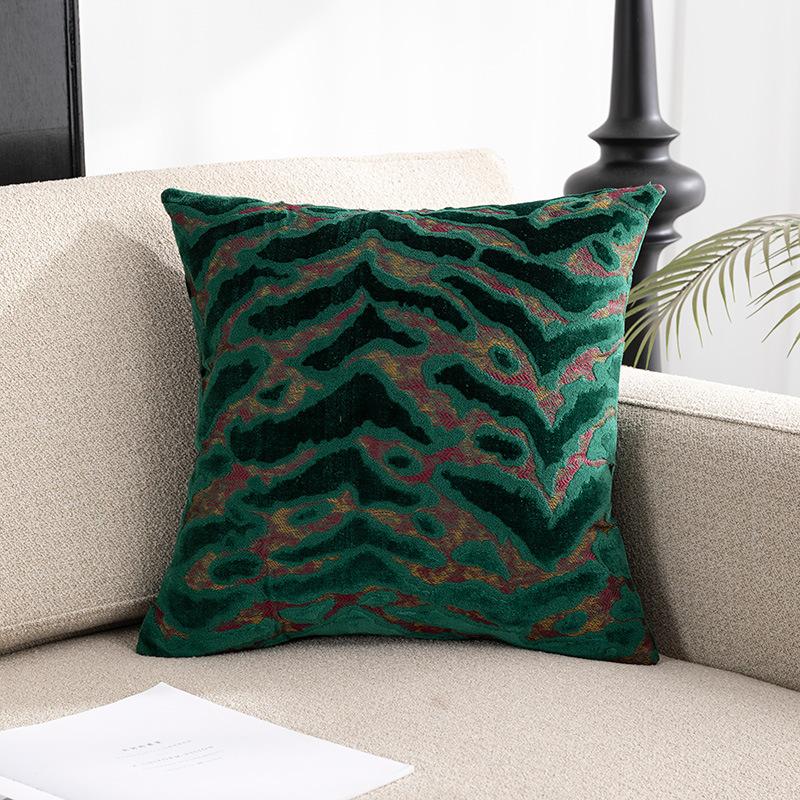 45x45/50X50CM Jacquard Sierkussenhoes Pluche Woonkamer Bank Kussenhoes Eenvoudige Decoratieve Kussensloop 50x50cm