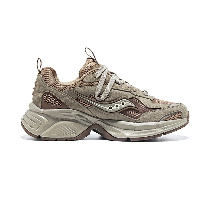 Saucony 2K Cavalry Retro Comfortable Slip Resistant Durable Low Top Casual Running Shoes Unisex sneaker Coffee-Brown S79053-6