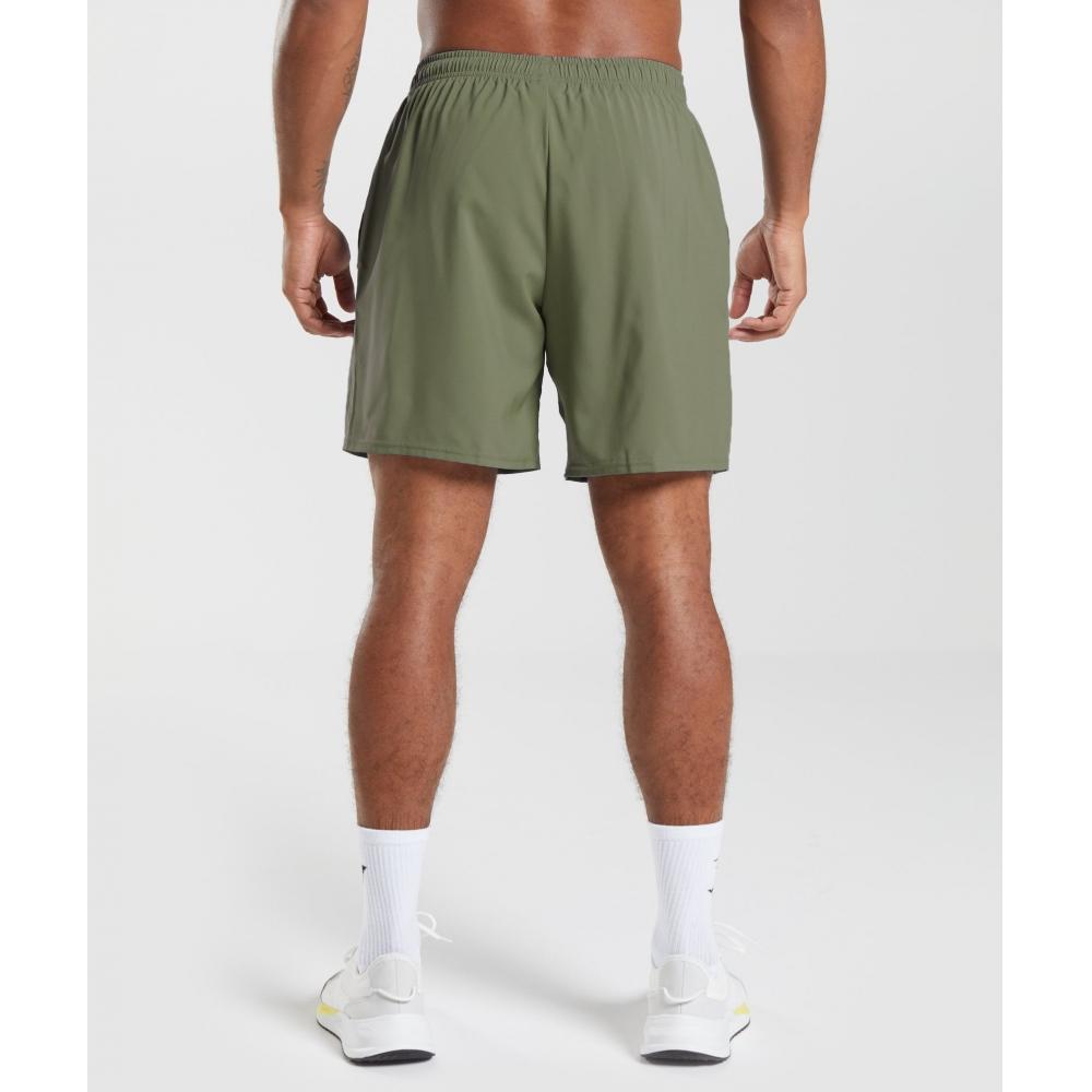 Gymshark Arrival Shorts Core Olive A2a1l Ebf1