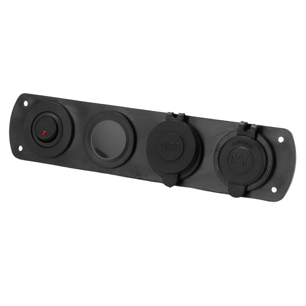 USB nabíjačka do auta 4 diery 2,1A Vodotesný dizajn Inteligentné ovládanie Dvojitý port Zásuvka do auta