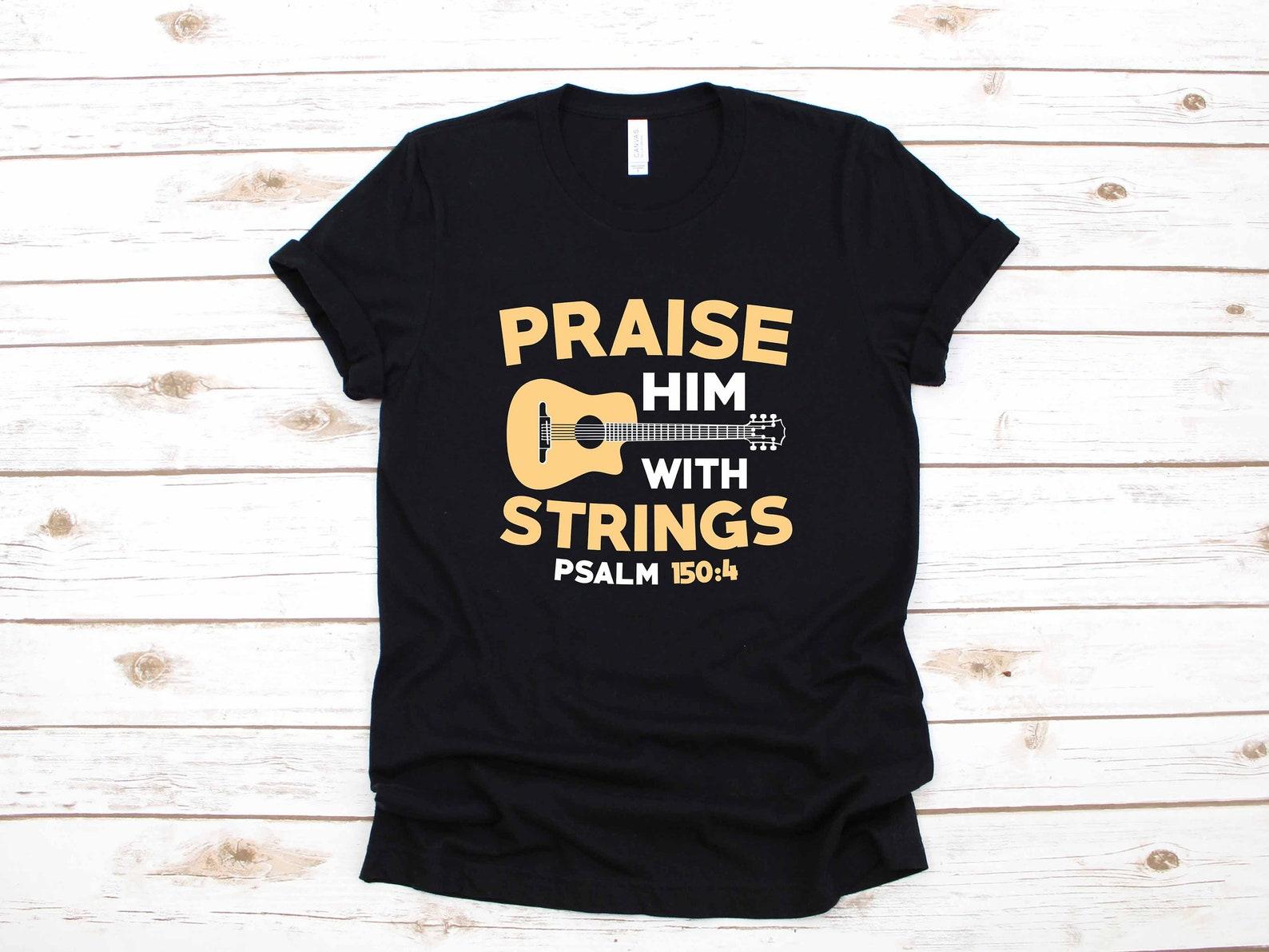 Christian Music Guitarist Apparel Gift | T-Shirt |T-shirt | T-shirt | T-shirt | Tank Top L