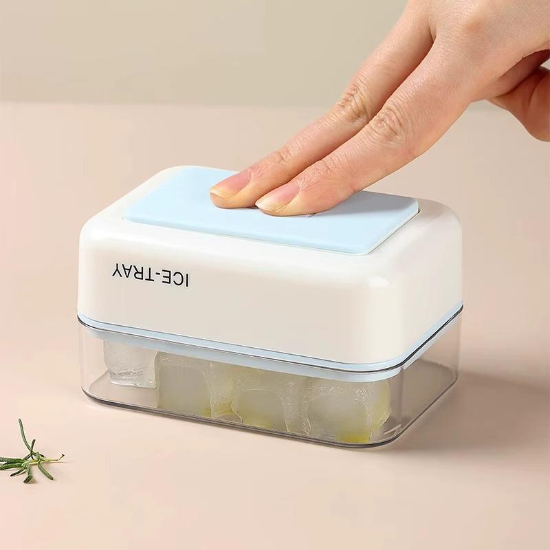 Household Silicone Ice Cube Tray - Soft, Mini Mold for Freezing and Storing Ice Cubes