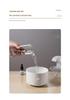 Rotating Umbrella Aroma Diffuser: Large Mist Humidifier with Seven-Color Lights & Remote Control