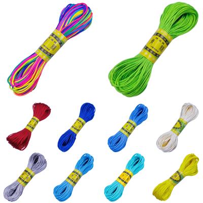 Home Party Supplies Beading Chinese Knot Macrame Cord New Jewelry Accessories String Thread Shamballa String Thread Bracelet Braided String