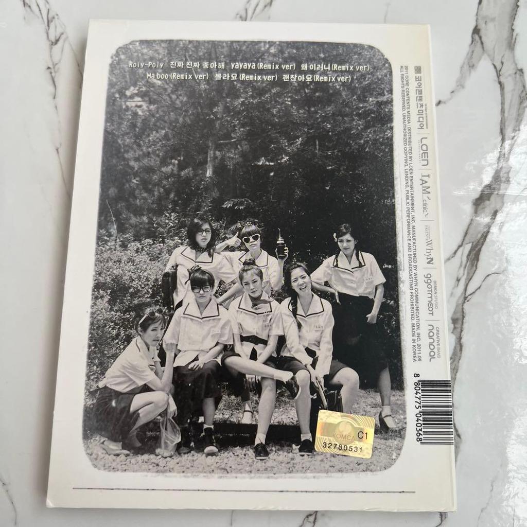 [USED] T-ara Roly-Poly Album CD Korean Edition