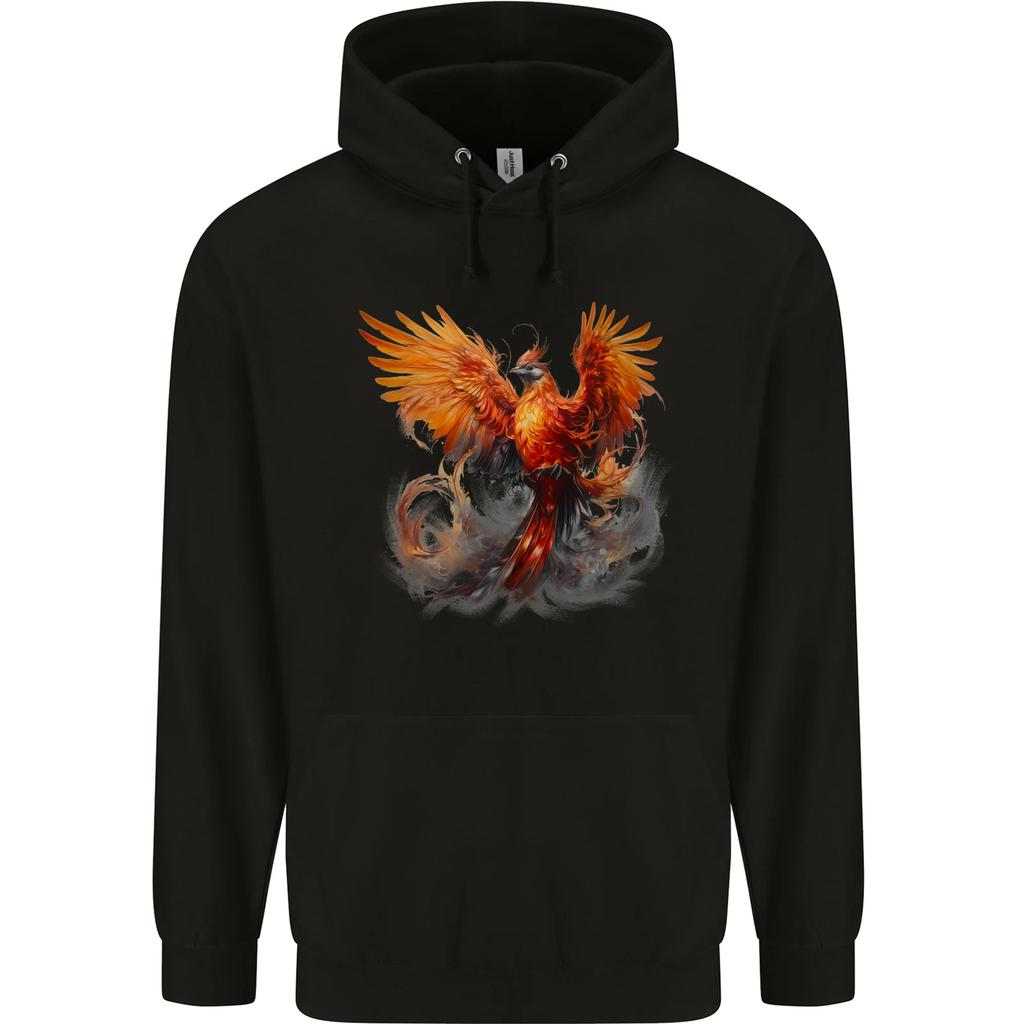 A Fantasy Phoenix Childrens Kids Hoodie