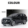 1/32 Nissan X-TRAIL SUV Alloy Car Model Diecast Metal Off-road Vehicles Car Model Simulation Sound and Light Childrens Toy Gifts