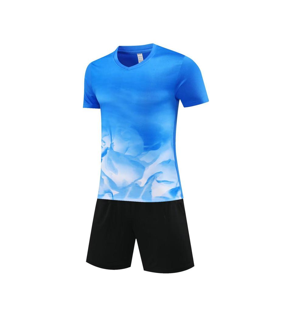 Breathable Football Team Jersey - Sports Training & Competition Set