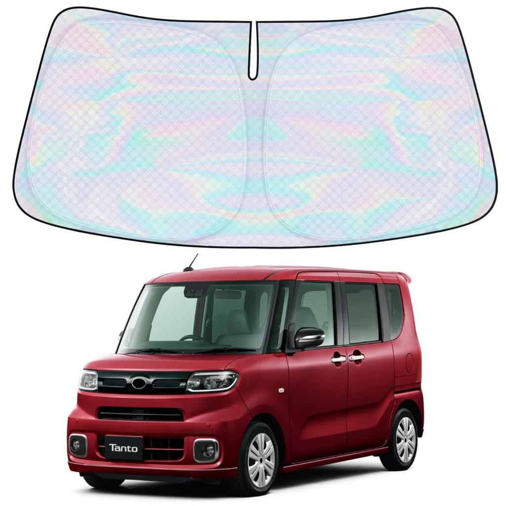 Zesílená sluneční clona Daihatsu Tanto řady LA650 LA650S LA660S navržená speciálně pro model vozidla zabraňuje blokuje blokuje UV chrání