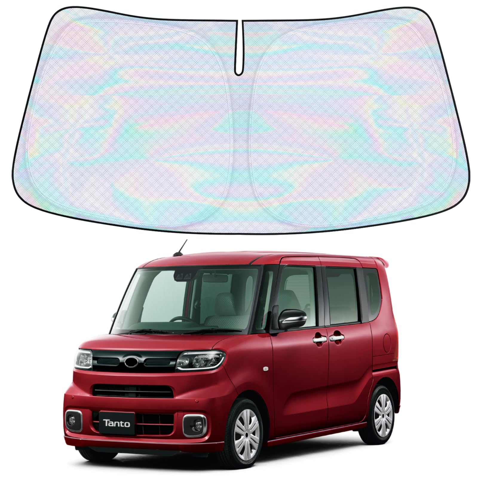 

усиленный солнцезащитный козырек Daihatsu Tanto серии LA650 LA650S LA660S, разработанный специально для данной модели автомобиля, блокирует УФ-лучи и защищает