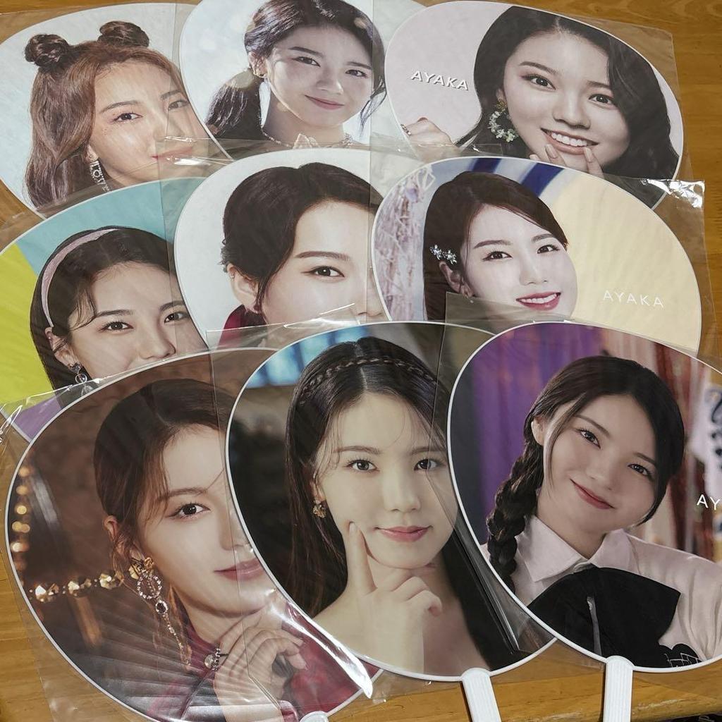 [USED] NiziU Ayaka Fan Mekihapi Steste Techpic Pop-up U