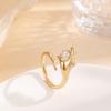 Adjustable Open Hug Ring, Love Romantic Hug Open, Anniversary Jewelry Gift, Unisex, Can Be Used As A Gift For Family And Friends