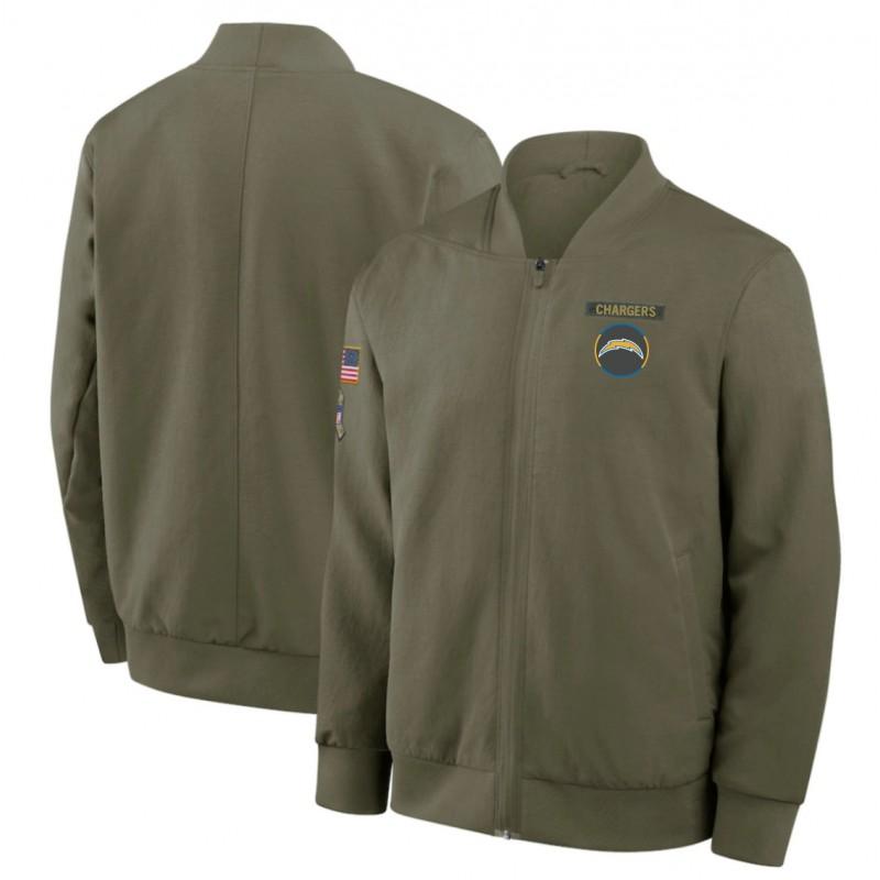 NFL Inspired Jacket Men - Casual Sport Zip Up Top Fall Season Loose Fit Long Sleeve