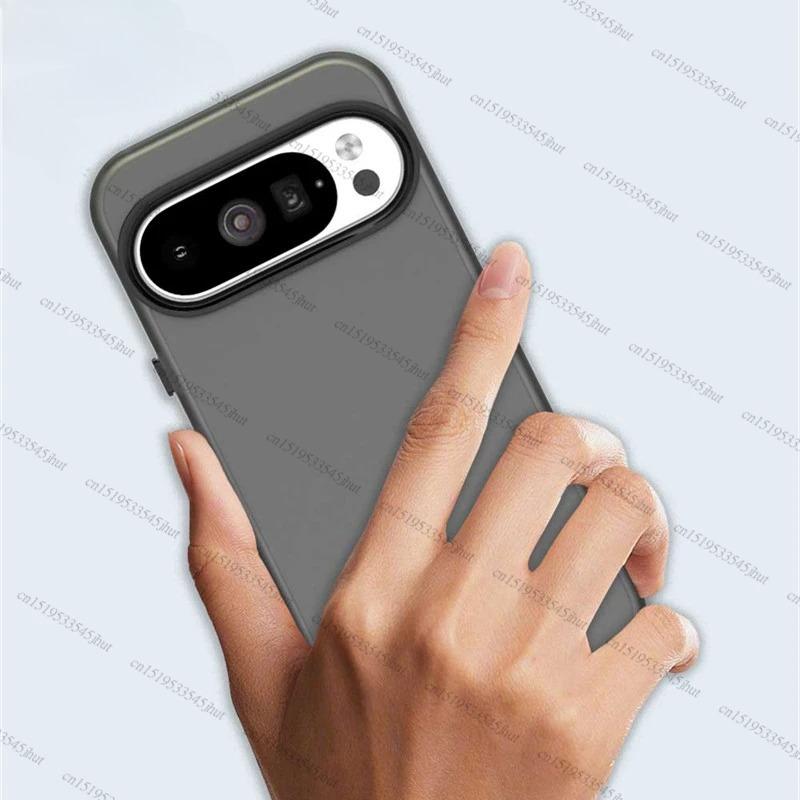Протиударний чохол кольору цукерки для Google Pixel 10 Pro Матовий прозорий чохол Чохол Google Pixel 10 Pro Для Google Pixel 10 Pro Чохол