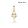 Swarovski Idyllia Charm Gold Tone Heart With Key Charm