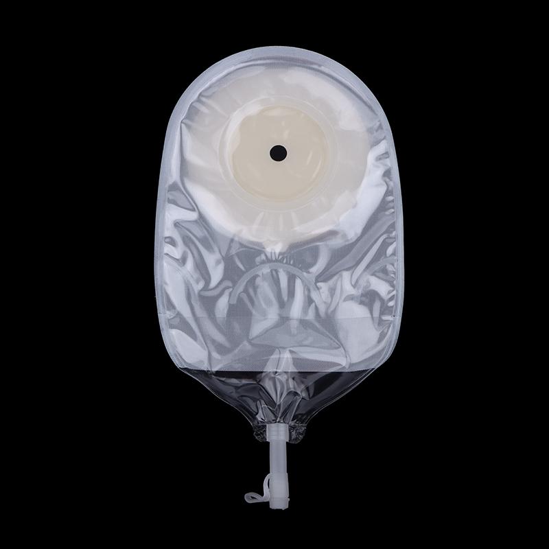 10 Pcs Drain Valve One-Piece System Colostomy Bags For Adults Disposable Colostomy Pouch Opening 20-65Mm With Clip Closure