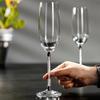 Kryształowe kieliszki do szampana Długie nóżki Kieliszek do wina musującego Szkło borokrzemowe Bar Miłośnicy wina Kieliszki do czerwonego wina