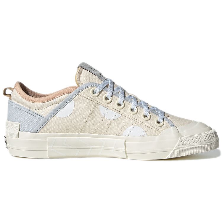 Adidas Originals Nizza Multi Foxing Fabric Wrap Durable Breathable Low-Top Skate Shoes Women sneaker Khaki GW5820