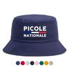 Chapeau Bob Man Réversible Été Picole Nationale Femmes Coton Casquette de Pêcheur Unisexe Sport Extérieur Activités Soleil Panama