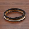 3.0m 10ft (Black/White/Yellow) Gavitt Cloth-covered Pre-tinned Stranded Pushback 22awg Guitar Wire Instrument Cable Part