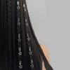 Pcs European and American TEA SHEIN Popular DIY Wig Dreadlocks Accessories Hollow Star Braids Hair Extender Ring